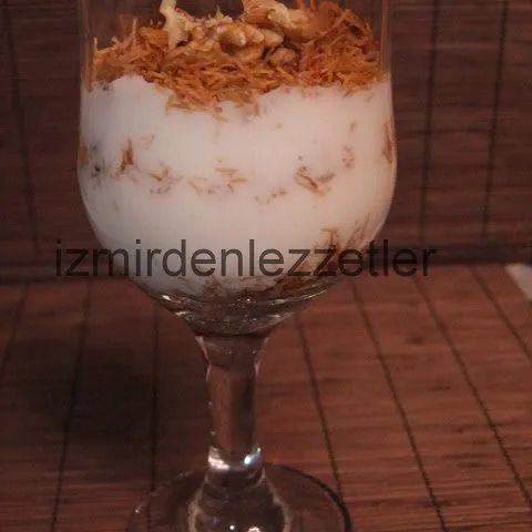 Muhallebili Kadayıf Tatlısı