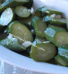 Yeşil Kabak Salatası