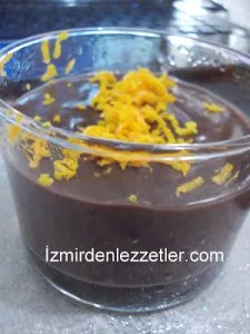 Portakallı Çikolatalı Puding