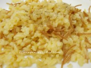 Tel Şehriyeli Bulgur Pilavı