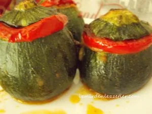 Zeytinyağlı Tombul Kabak Dolması