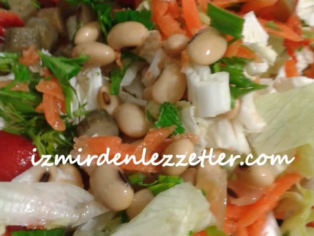 Soya Fasulyesi Salatası