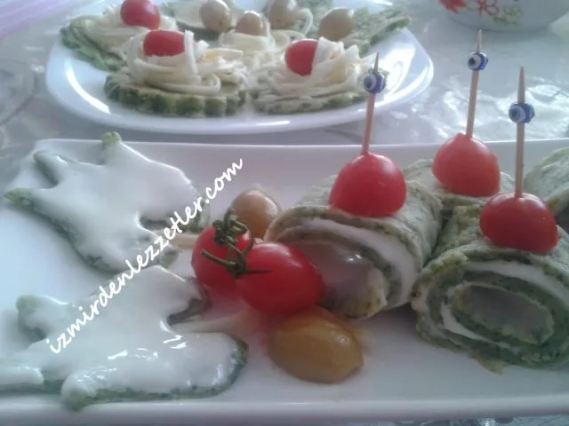 Ispanaklı Krep