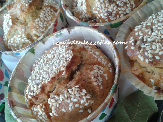 Peynirli Dereotlu Muffin