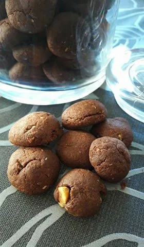Kakaolu Fındıklı Lokmalık Kurabiye